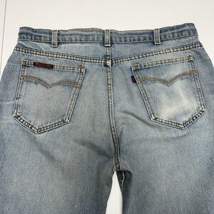 Vintage 70s Levi's Movin On Jeans Mens 34x25.5 Light Wash Talon Zipper